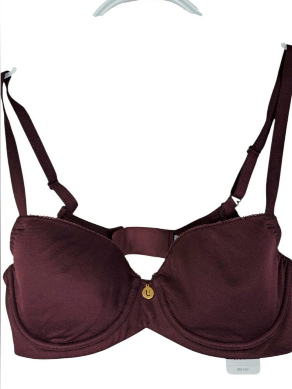 Understance Buffy Smooth FlexWire Balconette Bra Burgundy